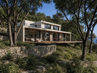 TERRAIN A VENDRE - BRANDO - 1660 m2 - 375 000 €
