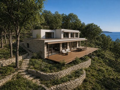TERRAIN A VENDRE - BRANDO - 1660 m2 - 375 000 €