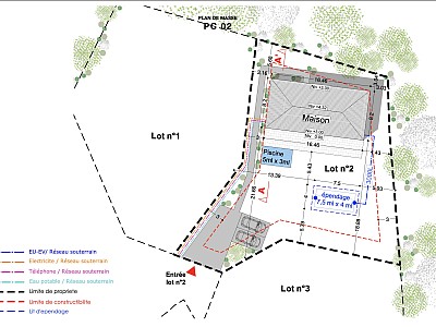 TERRAIN A VENDRE - TAVACO - 900 m2 - 149 000 €