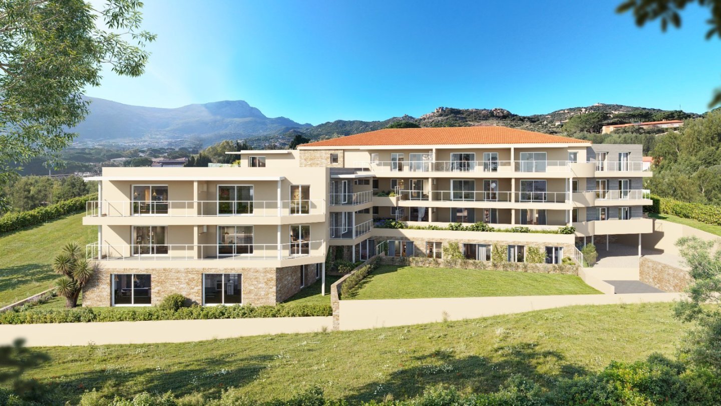 APPARTEMENT T3 NEUF A VENDRE - CALVI - 62.81 m2 - 379 294 &euro;