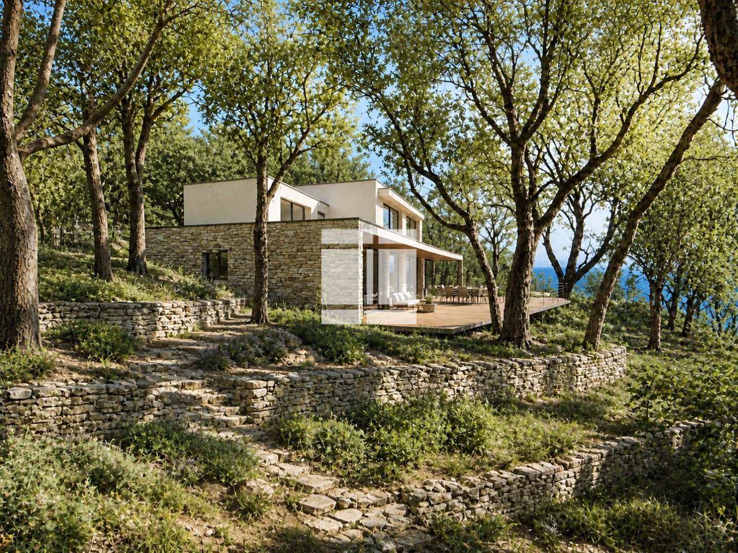 TERRAIN A VENDRE - BRANDO - 1660 m2 - 375 000 &euro;
