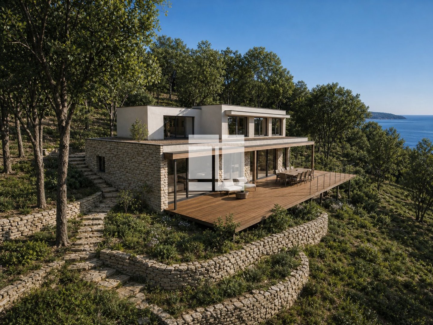 TERRAIN A VENDRE - BRANDO - 1660 m2 - 375 000 &euro;