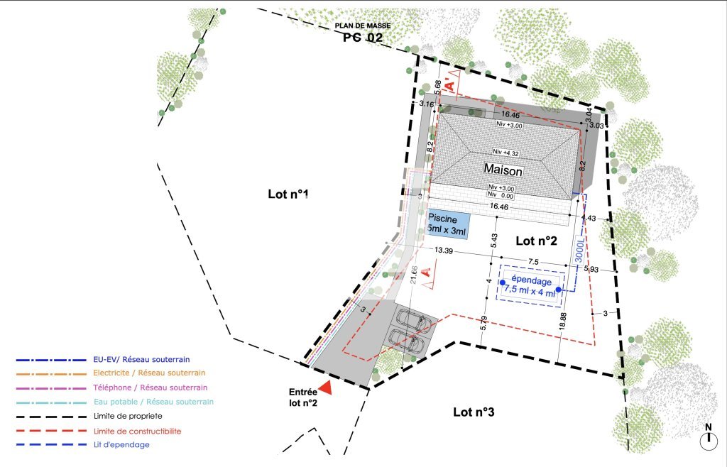 TERRAIN A VENDRE - TAVACO - 900 m2 - 149 000 &euro;